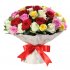Букет цветов "Букет из разноцветных роз"